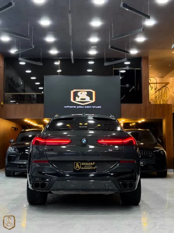 بي ام دبليو X6 2024 ام 60 اي اكس درايف رمادي قابض مزدوج — مستعملة