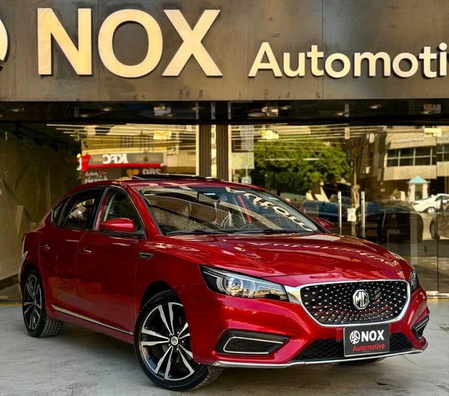 MG 6 2020 Luxury Red Automatic — Used