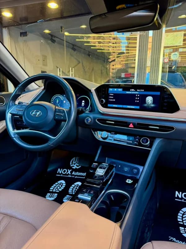 Hyundai Sonata 2021 Highline Red Automatic — Used