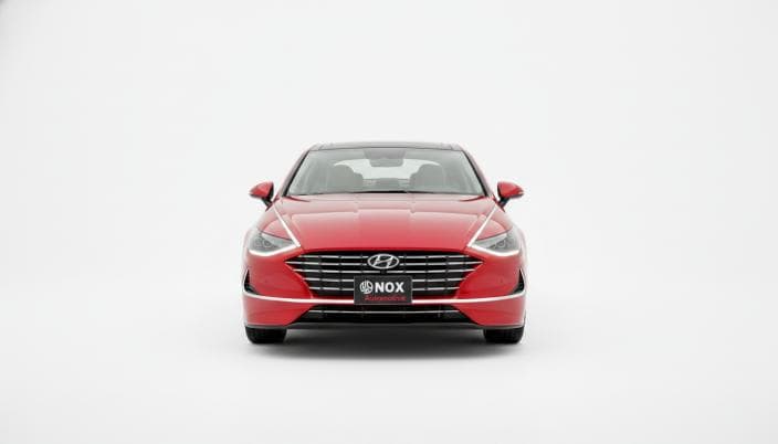 Hyundai Sonata 2021 Highline Red Automatic — Used