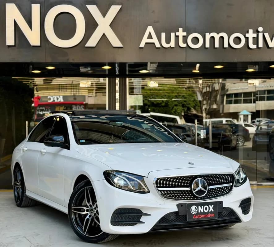 Mercedes-Benz E200 2018 AMG White Automatic — Used