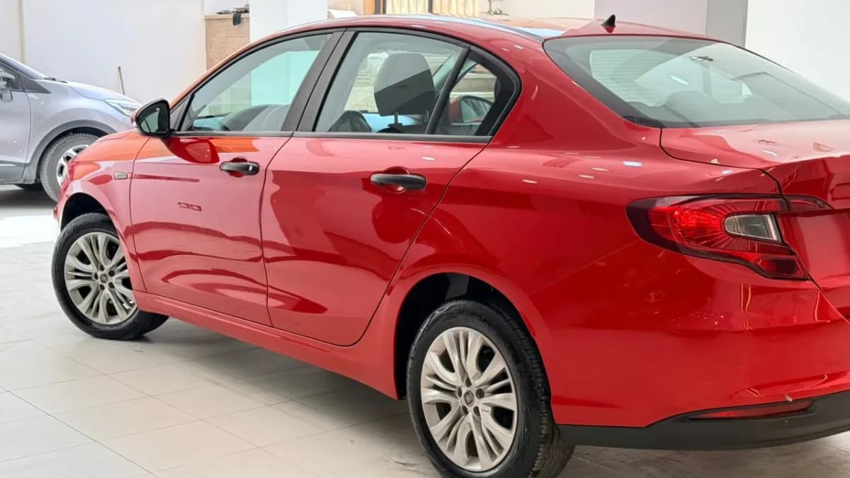 Fiat Tipo 2021 Baseline Red Automatic — Used