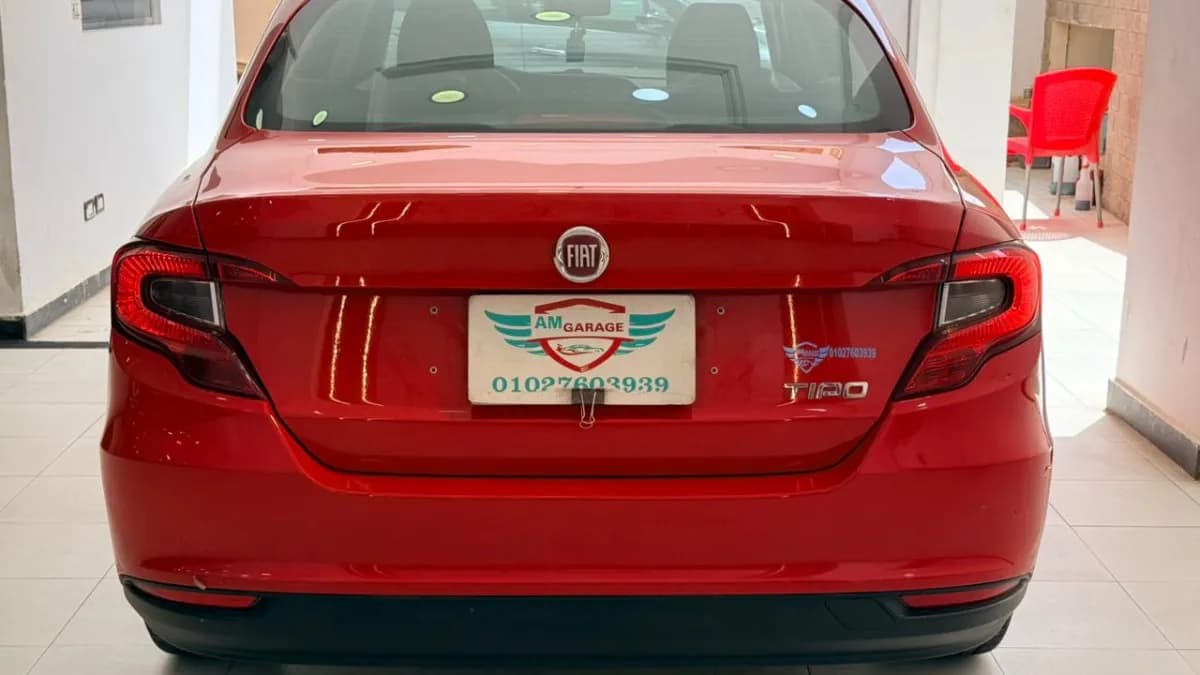 Fiat Tipo 2021 Baseline Red Automatic — Used