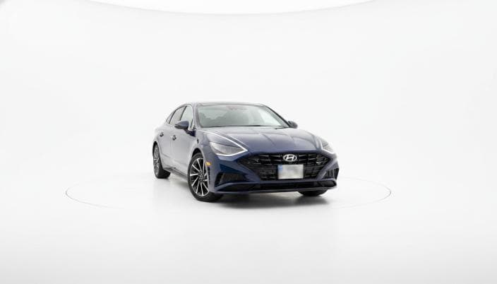 Hyundai Sonata 2021 Smart Plus Dark Blue Automatic — Used - 1