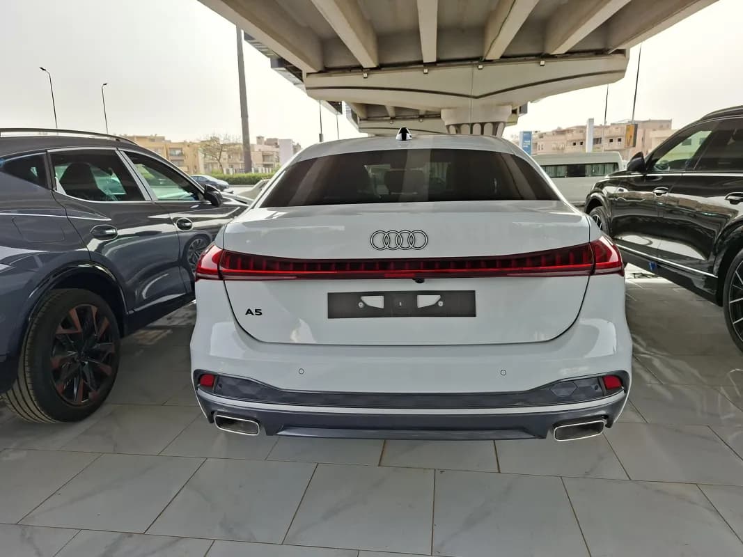 Audi A5 2025 TFSI Advanced White Automatic — New