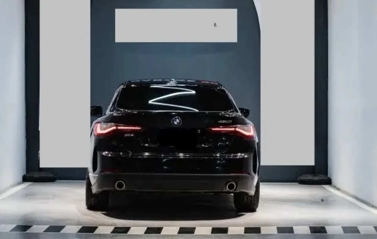 بي ام دبليو 420i 2024 M-Sport أسود أوتوماتيك — مستعملة