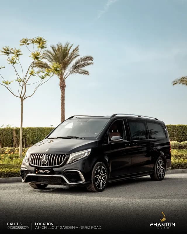 مرسيدس بنز V 250 2021 ايه ام جي أسود أوتوماتيك — جديدة