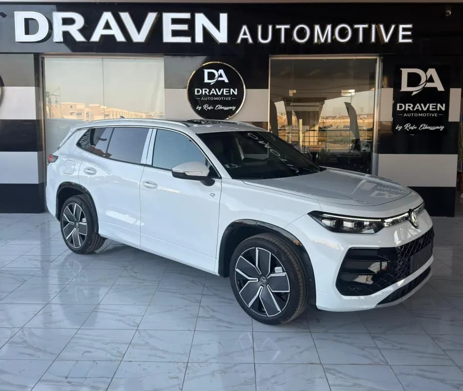 فولكس فاجن Tayron 2026 ار لاين أبيض أوتوماتيك — جديدة