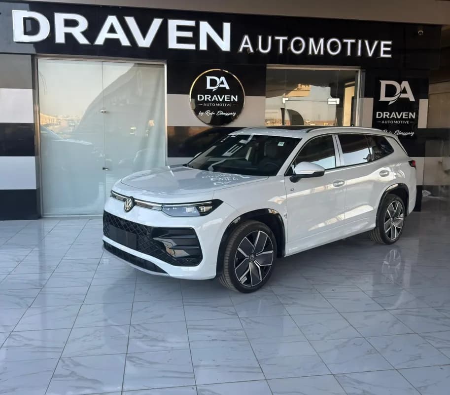 فولكس فاجن Tayron 2026 ار لاين أبيض أوتوماتيك — جديدة