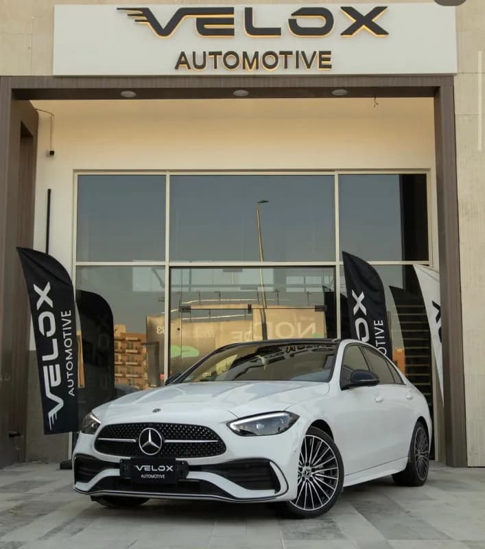 Mercedes-Benz C180 2025 AMG White Automatic — Used