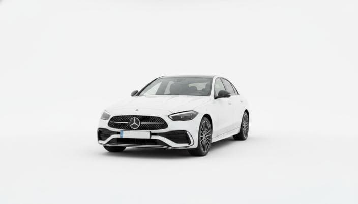 Mercedes-Benz C180 2025 AMG White Automatic — Used - 1