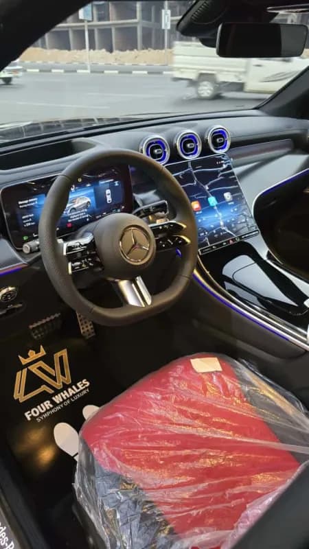 مرسيدس بنز GLC 300 2025 كوبيه أسود أوتوماتيك — جديدة