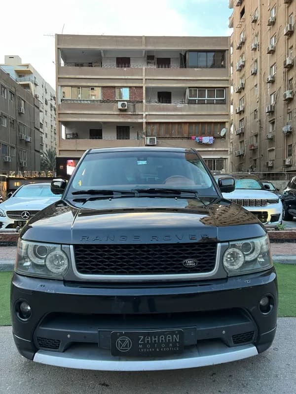 رينج روفر سبورت 2010 بي 460 أسود أوتوماتيك — مستعملة