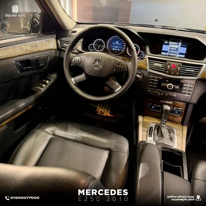 مرسيدس بنز E250 2010 ايه ام جي أسود أوتوماتيك — مستعملة
