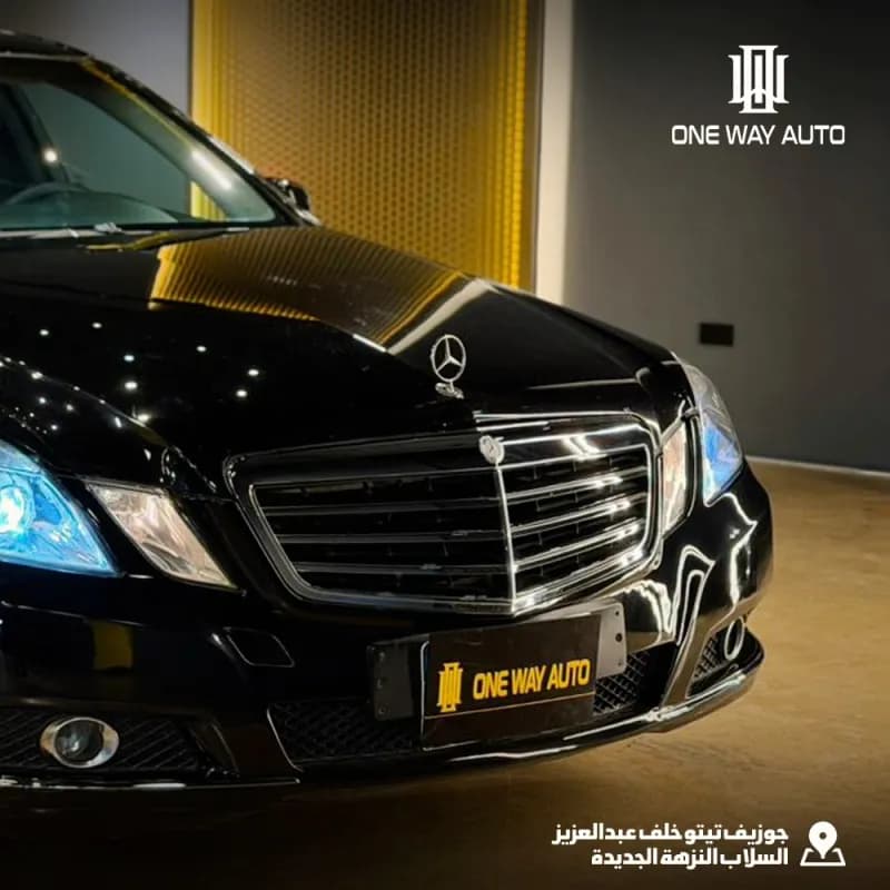مرسيدس بنز E250 2010 ايه ام جي أسود أوتوماتيك — مستعملة