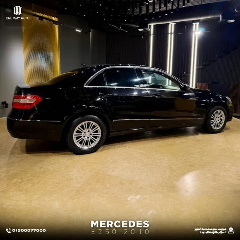 مرسيدس بنز E250 2010 ايه ام جي أسود أوتوماتيك — مستعملة
