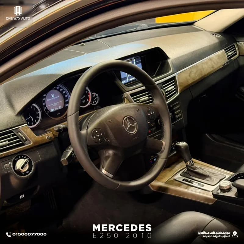 مرسيدس بنز E250 2010 ايه ام جي أسود أوتوماتيك — مستعملة