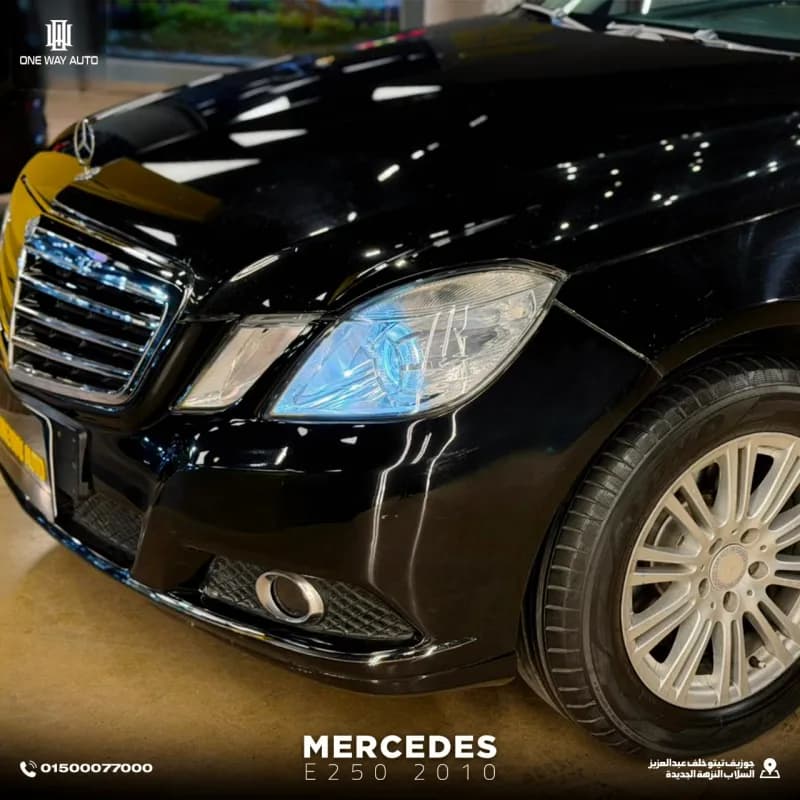 مرسيدس بنز E250 2010 ايه ام جي أسود أوتوماتيك — مستعملة