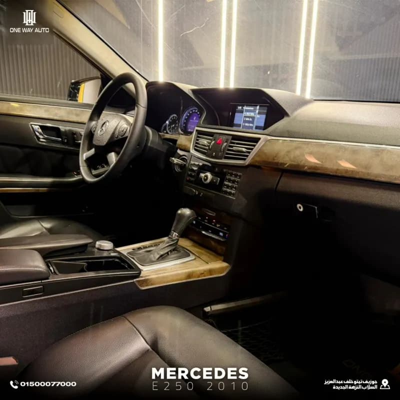 مرسيدس بنز E250 2010 ايه ام جي أسود أوتوماتيك — مستعملة