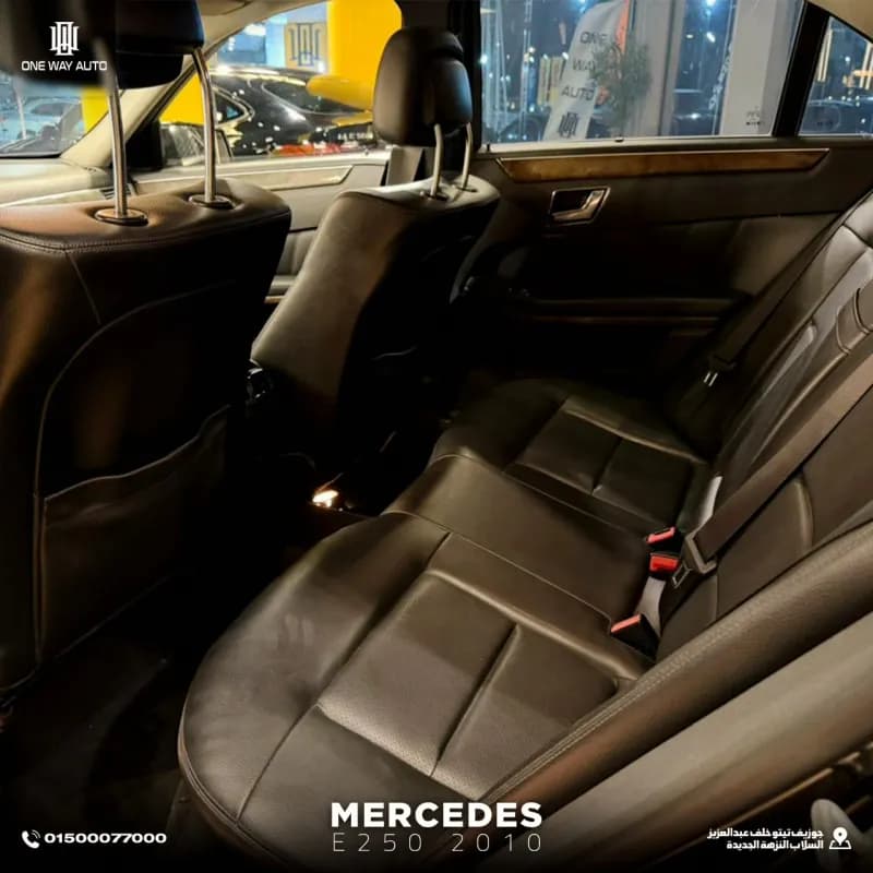 مرسيدس بنز E250 2010 ايه ام جي أسود أوتوماتيك — مستعملة