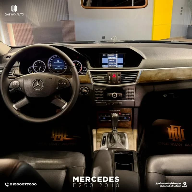 مرسيدس بنز E250 2010 ايه ام جي أسود أوتوماتيك — مستعملة
