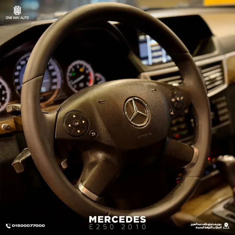 مرسيدس بنز E250 2010 ايه ام جي أسود أوتوماتيك — مستعملة