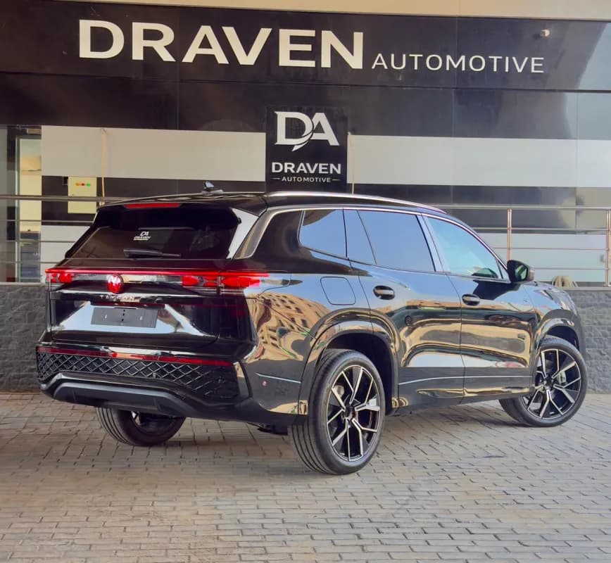 فولكس فاجن Tayron 2026 ار لاين أسود قابض مزدوج — جديدة