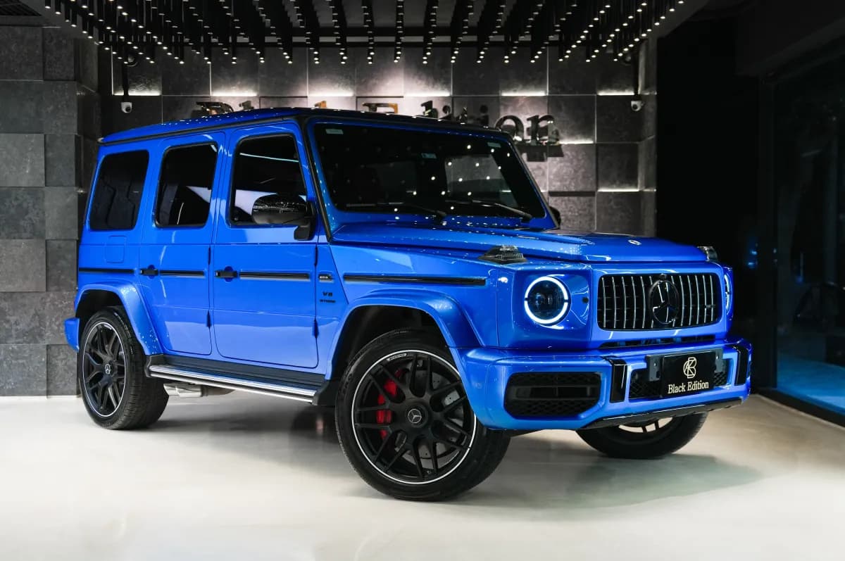 Mercedes-Benz G 63 2023 AMG Night Package Blue Automatic — Used