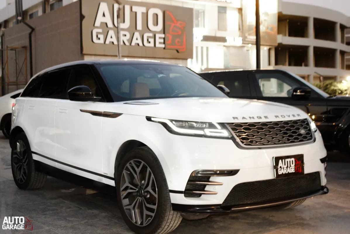 رينج روفر فيلار 2019 ار داينمك أبيض أوتوماتيك — مستعملة