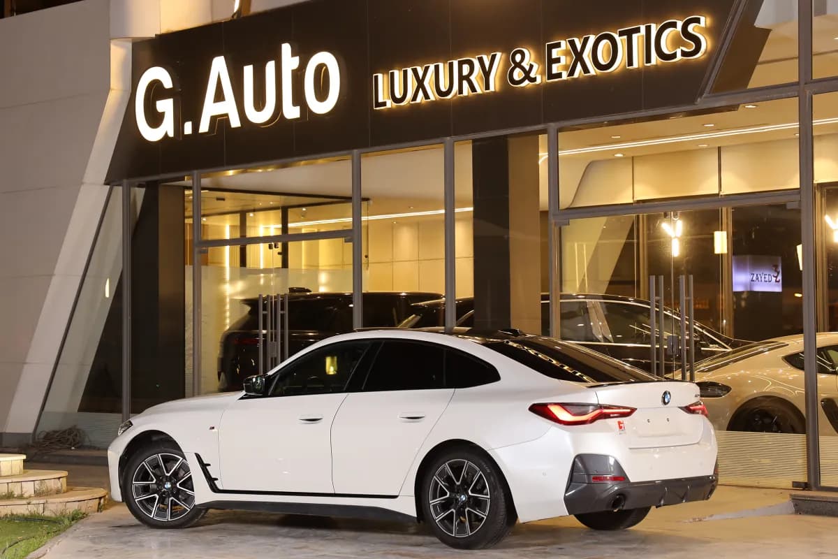بي ام دبليو 420i 2024 M-Sport أبيض أوتوماتيك — مستعملة