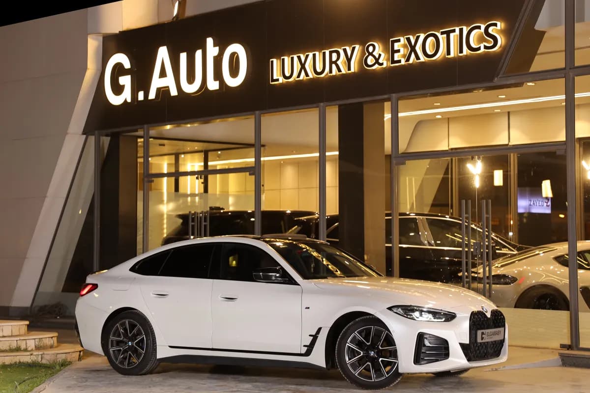 بي ام دبليو 420i 2024 M-Sport أبيض أوتوماتيك — مستعملة