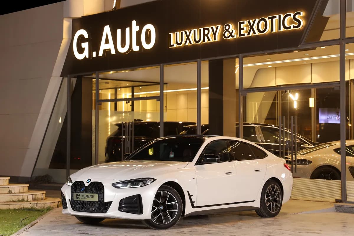 بي ام دبليو 420i 2024 M-Sport أبيض أوتوماتيك — مستعملة