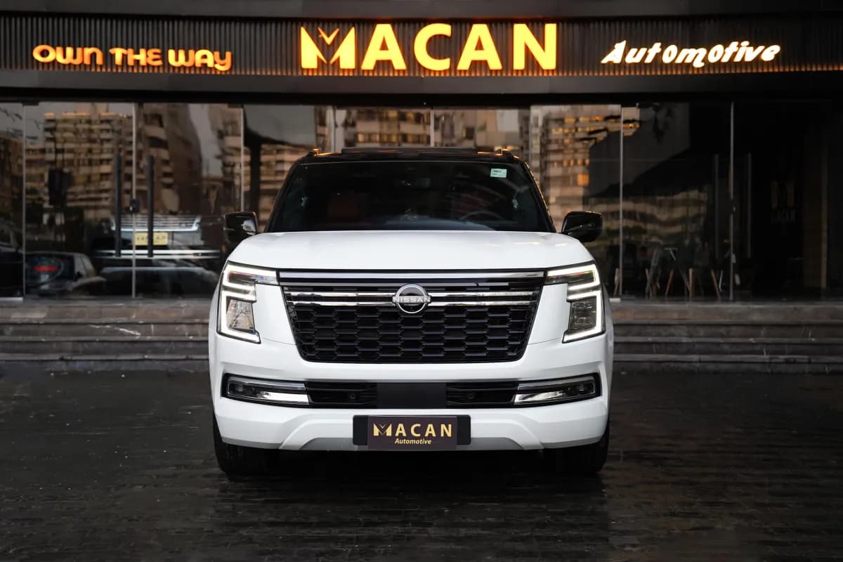 Nissan Patrol 2026 Highline White Automatic — New