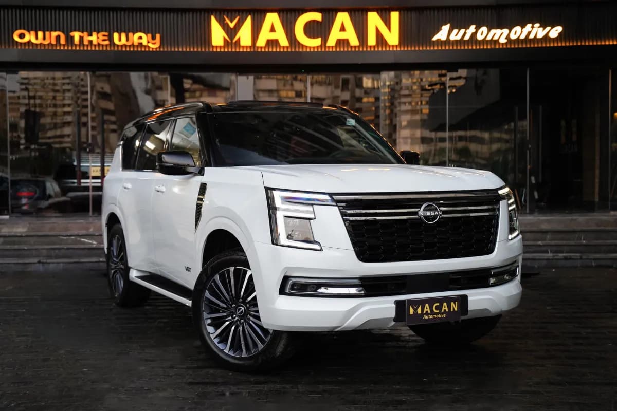 Nissan Patrol 2026 Highline White Automatic — New