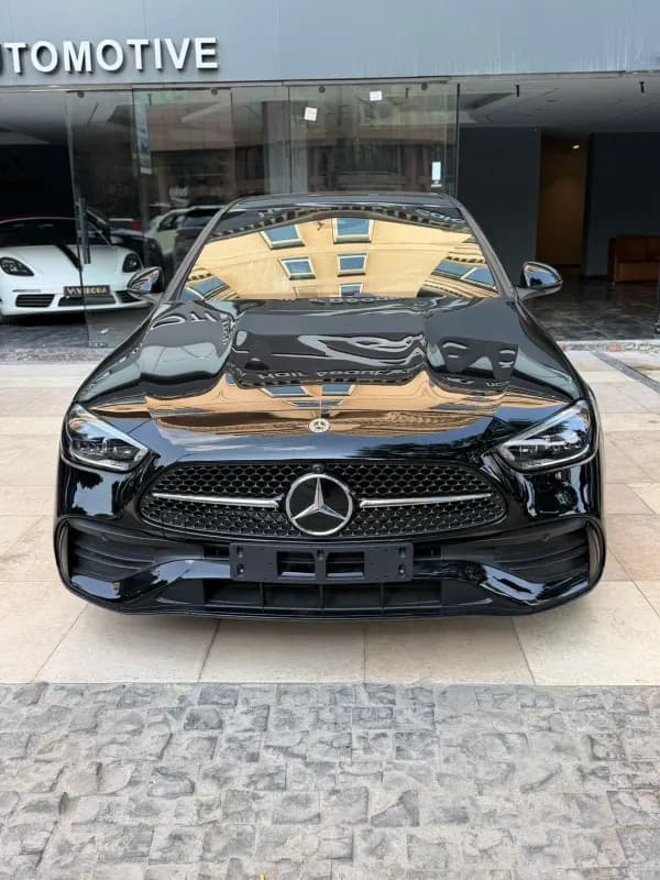مرسيدس بنز C200 2026 ايه ام جي أسود أوتوماتيك — جديدة