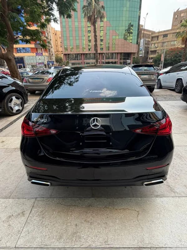 مرسيدس بنز C200 2026 ايه ام جي أسود أوتوماتيك — جديدة