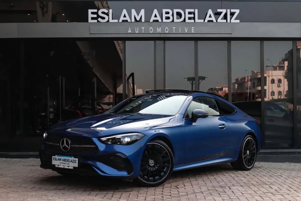 مرسيدس بنز CLE200 2024 ايه ام جي أزرق أوتوماتيك — مستعملة