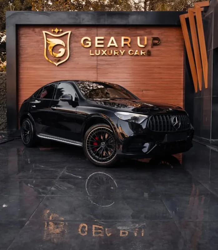 مرسيدس بنز GLC 43 2026 اي ام جي كوبيه أسود أوتوماتيك — جديدة
