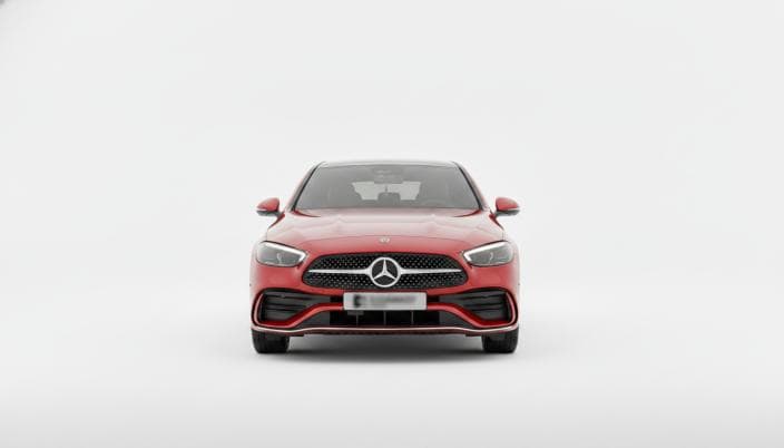 Mercedes-Benz C180 2022 AMG Red Automatic — Used