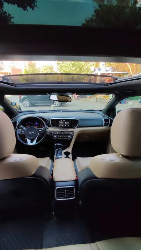Kia Sportage 2019 topline Dark Blue Automatic — Used