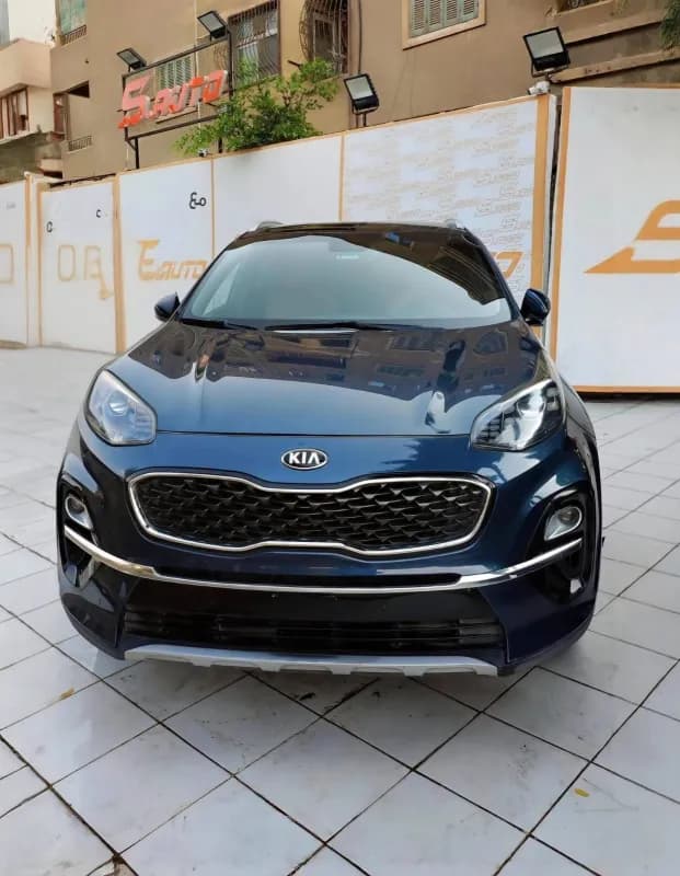 Kia Sportage 2019 topline Dark Blue Automatic — Used