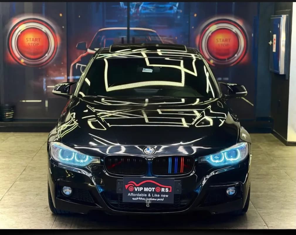 BMW 320i 2013 Luxury Line Black Automatic — Used