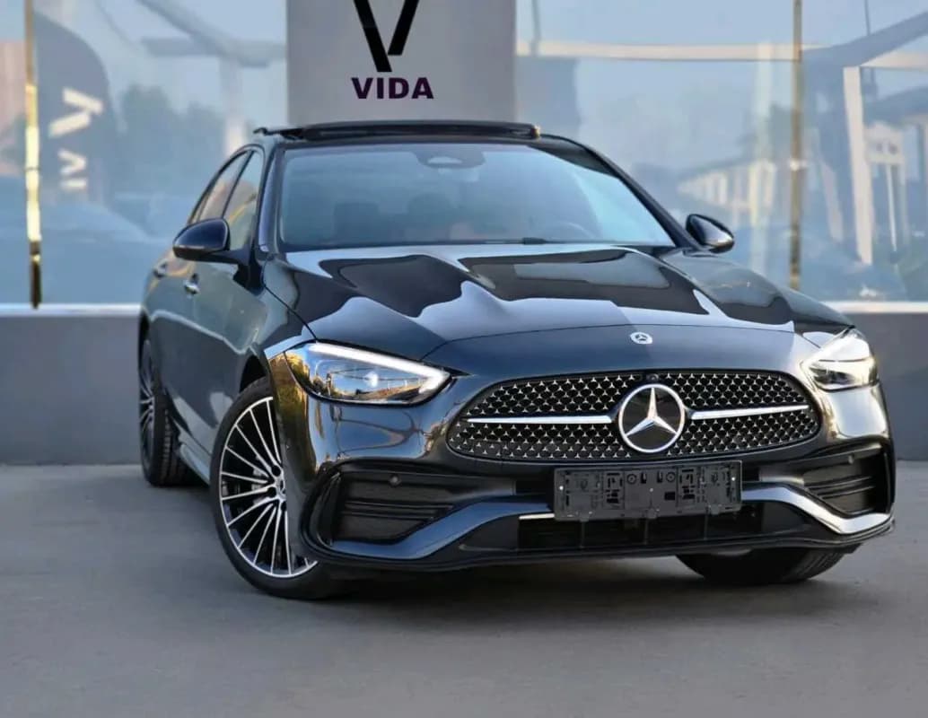 مرسيدس بنز C180 2026 بريميوم بلس أسود أوتوماتيك — جديدة
