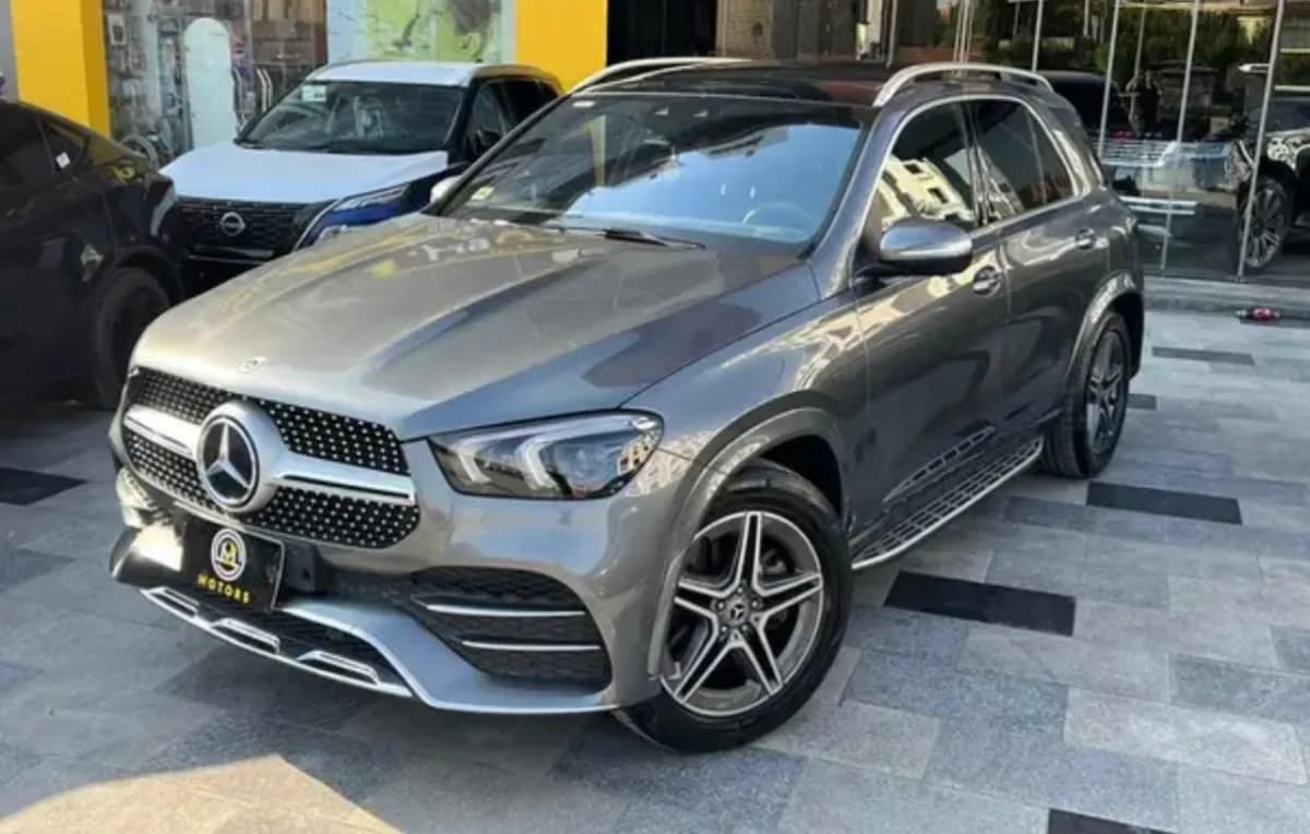 مرسيدس بنز GLE450 2023 ايه ام جي رمادي أوتوماتيك — مستعملة