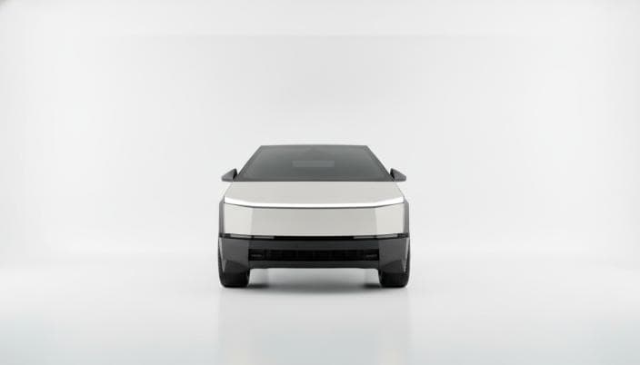 تيسلا سايبر تراك 2025 دول موتور فضي أوتوماتيك — جديدة - 1