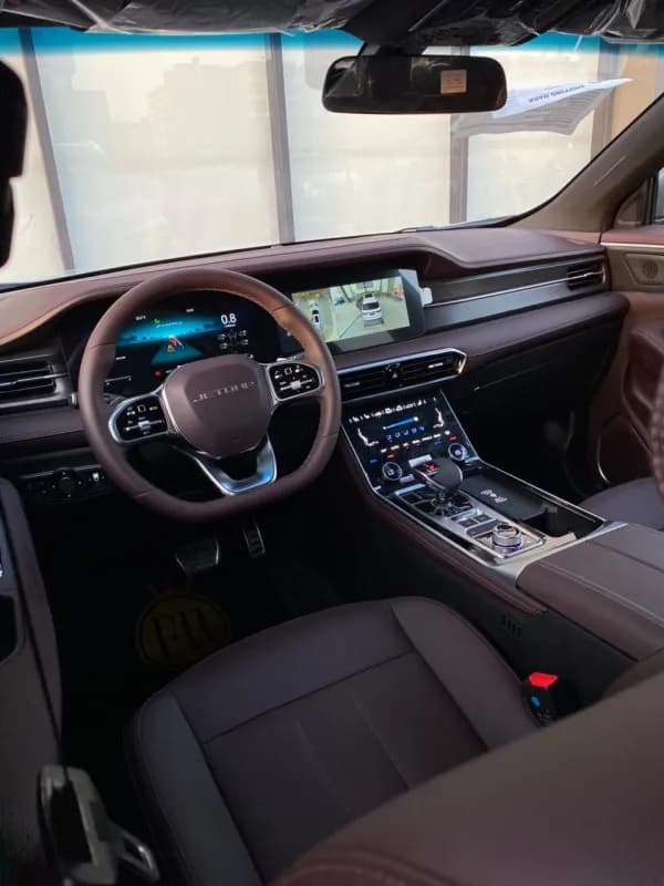 Jetour X90 Plus 2027 Luxury Olive Green Automatic — New