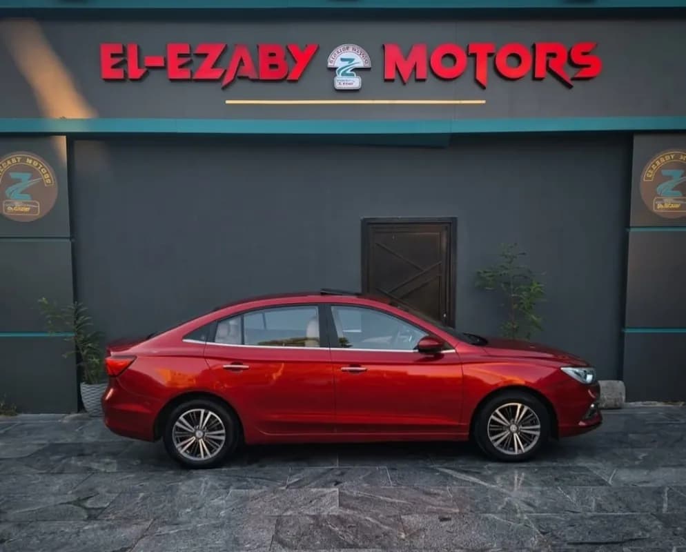 MG 5 2021 Luxury Red Automatic — Used