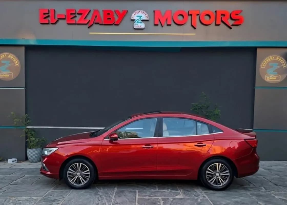 MG 5 2021 Luxury Red Automatic — Used