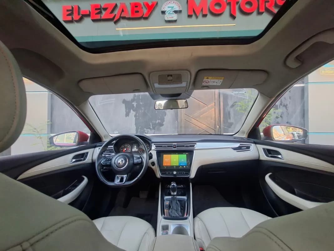 MG 5 2021 Luxury Red Automatic — Used