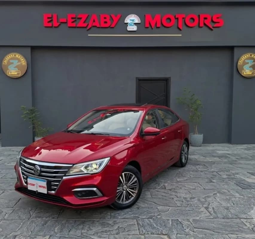 MG 5 2021 Luxury Red Automatic — Used